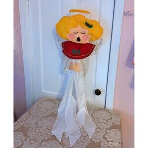 Vintage Windsport Angel Windsock 40” Christmas Outdoor Yard Decor 1990s NEW